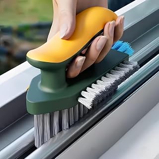 2 in 1 Window Sill Sliding Door Cleaning Brush Home Cleaning Tool