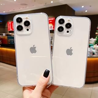 1pc Case for iPhone 16 Pro Max 6.9-Inch, Non-Yellowing Shockproof Phone Bumper Cover, Anti-Scratch Clear Back (Clear)