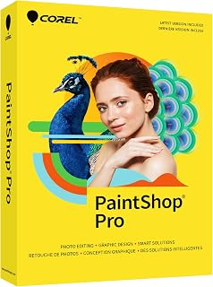 Corel PaintShop Pro 2023 | Powerful Photo Editing & Graphic Design Software [PC Key Card]