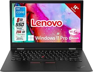 Lenovo ThinkPad X1 Yoga Gen2 i5‑7300U 8GB SSD 256GB 14" (Refurbished) | Laptop PC with Windows 11 Pro, convertible 14" FHD Touch, Wi‑Fi, BT, lightweight and ideal for work and mobility