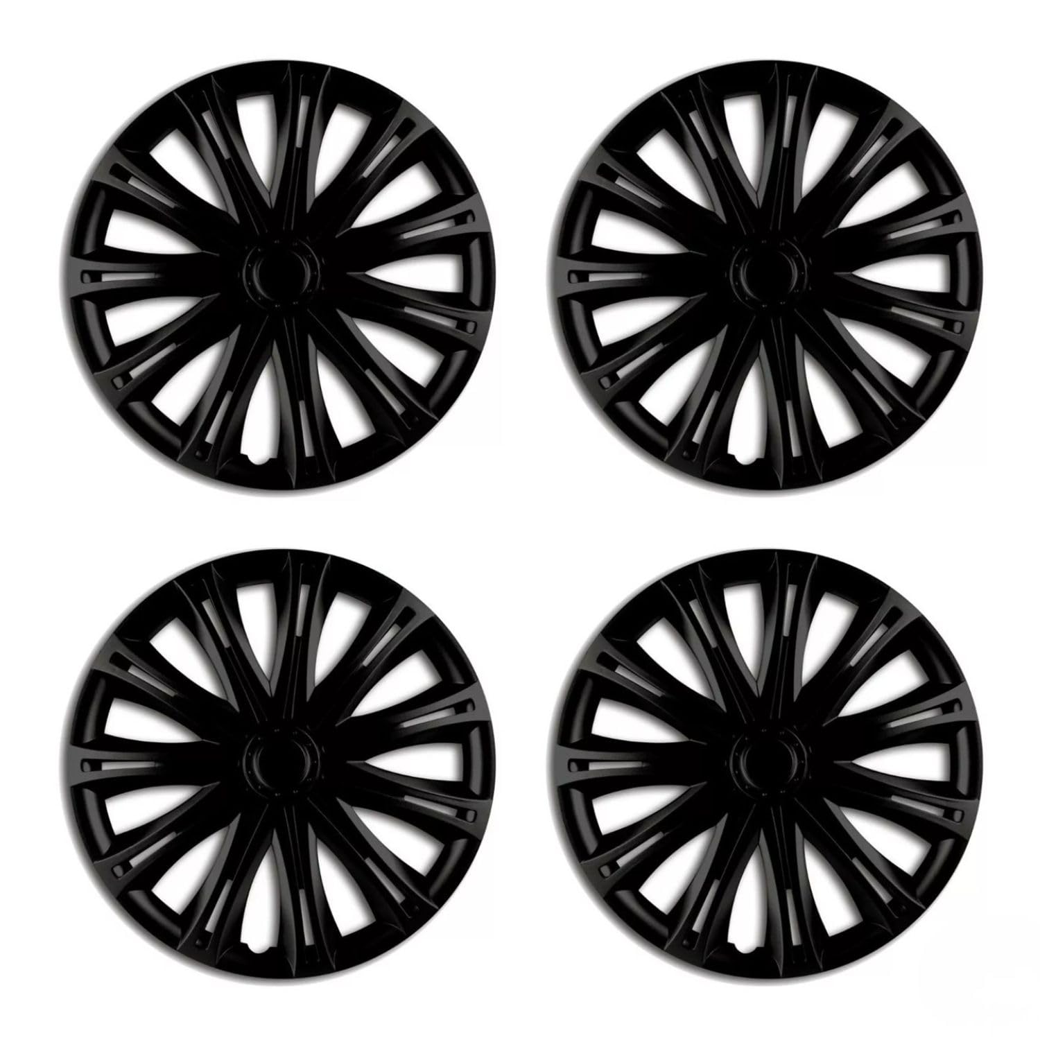 Shield Autocare Car Wheel Trims | Set of 4 Hub Caps Universal Fit Cover Protecto