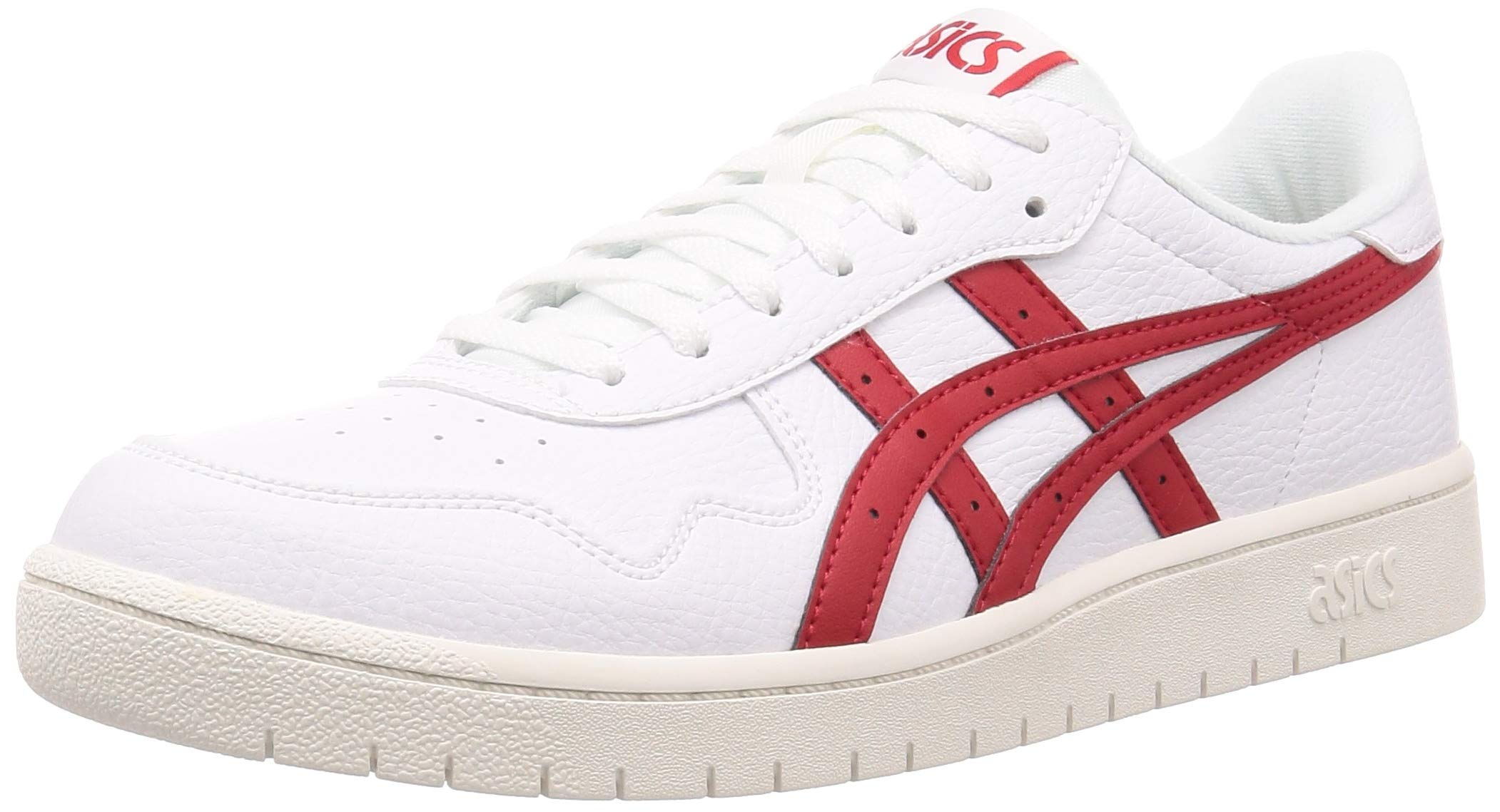 ASICS Unisex's Running Shoe, Blanco Speed Red, 7.5
