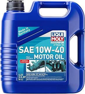 LIQUI MOLY Marine 4T Motor Oil SAE 10W-40 | 4 L | Marine motor oil | SKU: 20508