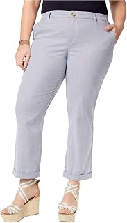 Tommy Hilfiger Hampton Women's Relaxed Fit Cuffed Chino Pant