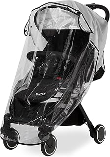 Clear Stroller Rain Cover, Universal Travel Weather Shield Breathable Baby Stroller Rain Cover for Windproof, Waterproof, Protect from Sun Dust Snow