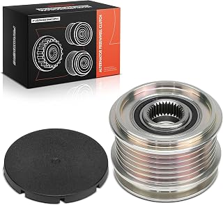 Frankberg Alternator Freewheel Clutch Pulley 6 grooves Replace #021903026L | Compatible with Audi A1 A2 A3 A4 A6 Q3 TT, Skoda Octavia, Seat Alhambra Leon, VW Bora Beetle, Ford, withsubishi, Dodge