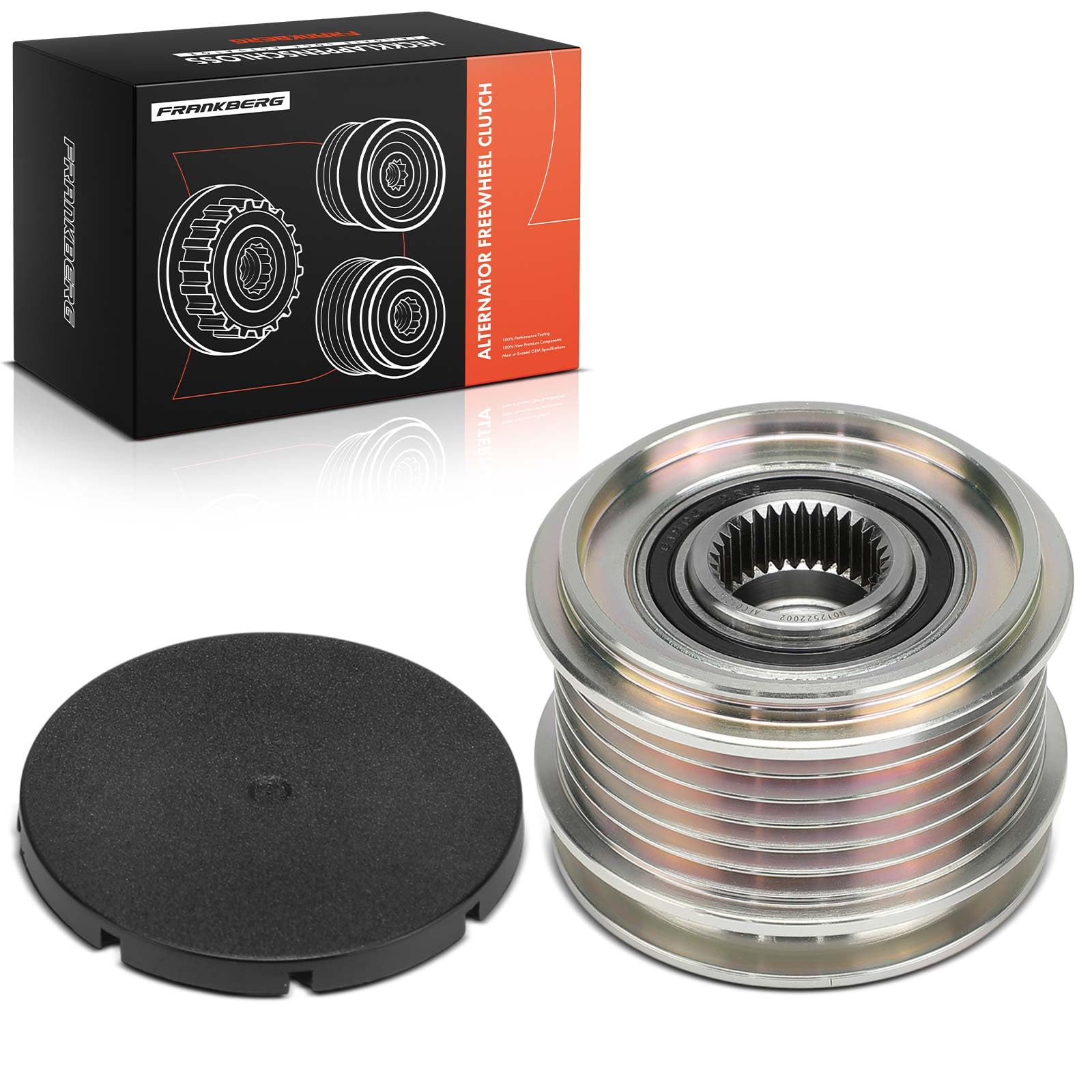 Frankberg Alternator Freewheel Clutch Pulley 6 grooves Replace #021903026L | Com