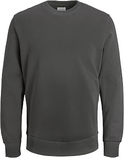 JACK & JONES Male Sweatshirt Einfarbig Sweatshirt