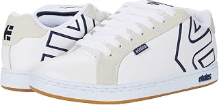 Etnies Fader Mens Skate Trainers in White Green