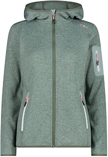 CMP Women's Women's Knit-tech Jacket With Fixed Hood Women's Knit-Tech Jacket with Fixed Hood