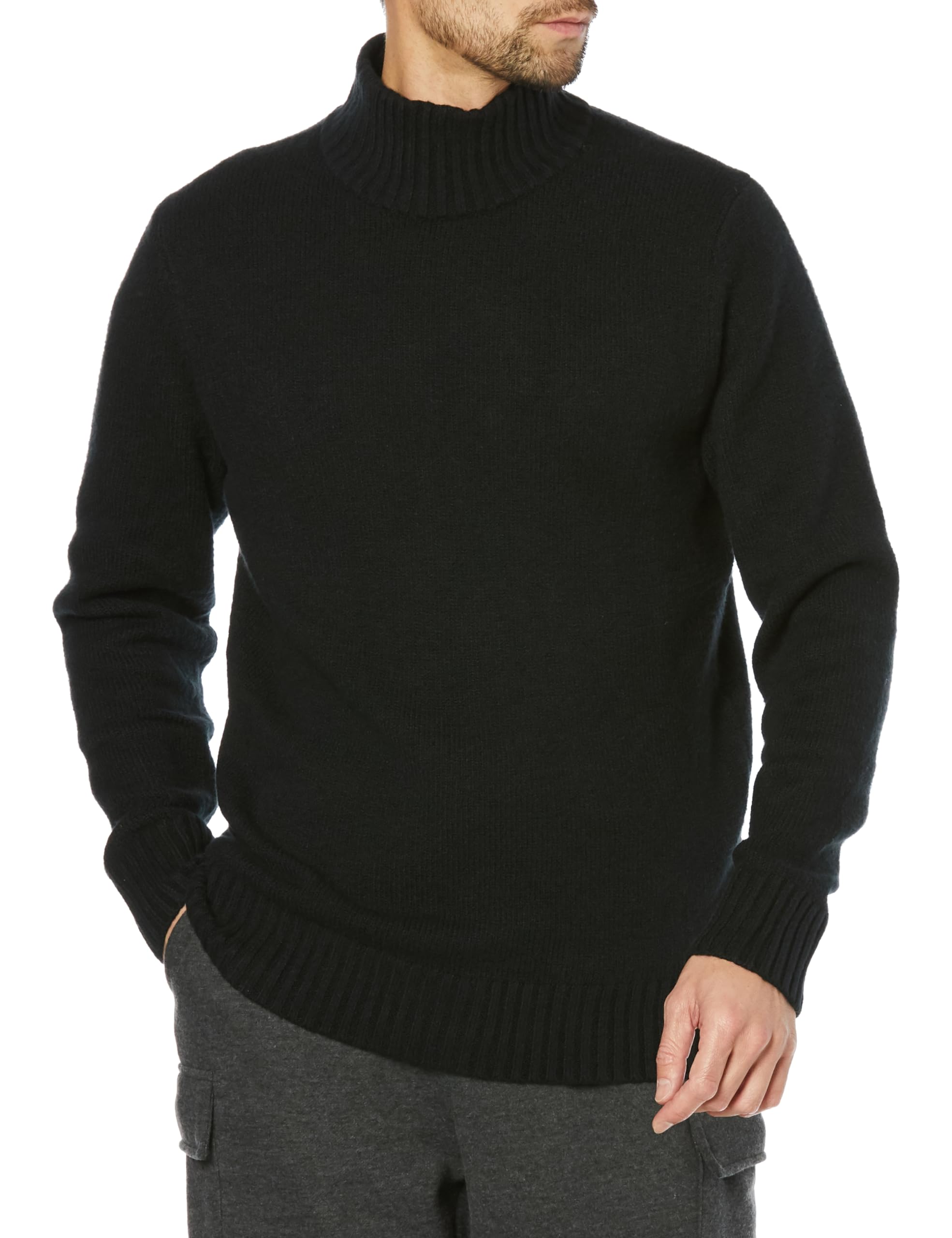 Amazon Essentials Soft Touch Turtleneck Long Sleeve Sweater, Men's