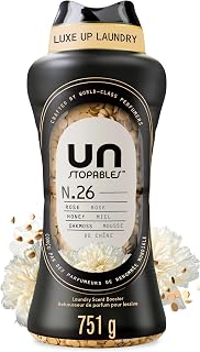 Downy Unstopables Unlimited Collection In-Wash Laundry Scent Booster Beads, No. 26, Fine Fragrance, Long-Lasting Fresh Scent Beads, 751 g