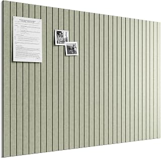 Bumusty Felt Bulletin Board & Cork Board Alternative 48" x 36" | 12 Pack Cork Boards for Walls, Pin Boards, Message Boards for Walls Decor, Home, Office, Classroom, Sage