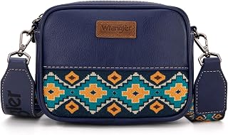 Wrangler Crossbody Bags for Women Western Mini Purses with Guitar Strap