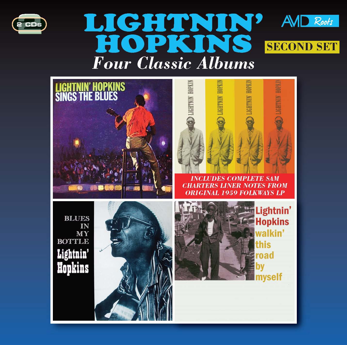 Four Classic Albums (Sings The Blues / Lightnin' Hopkins / Blues In My Bottle / 