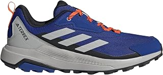 adidas Men's Terrex Anylander Hiking Sneaker, Semi Lucid Blue/Grey/Black, 7