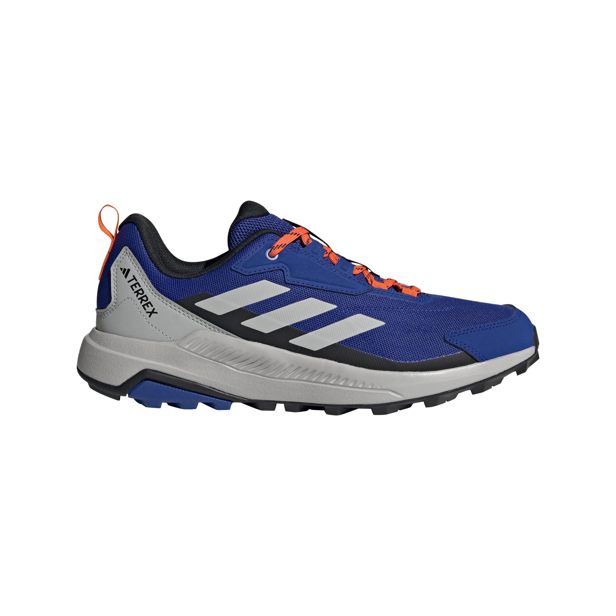 adidas Men's Terrex Anylander Hiking Sneaker, Semi Lucid Blue/Grey/Black, 7