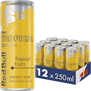 Red Bull Energy Drink Tropical Edition Tropical Fruits 250 x12