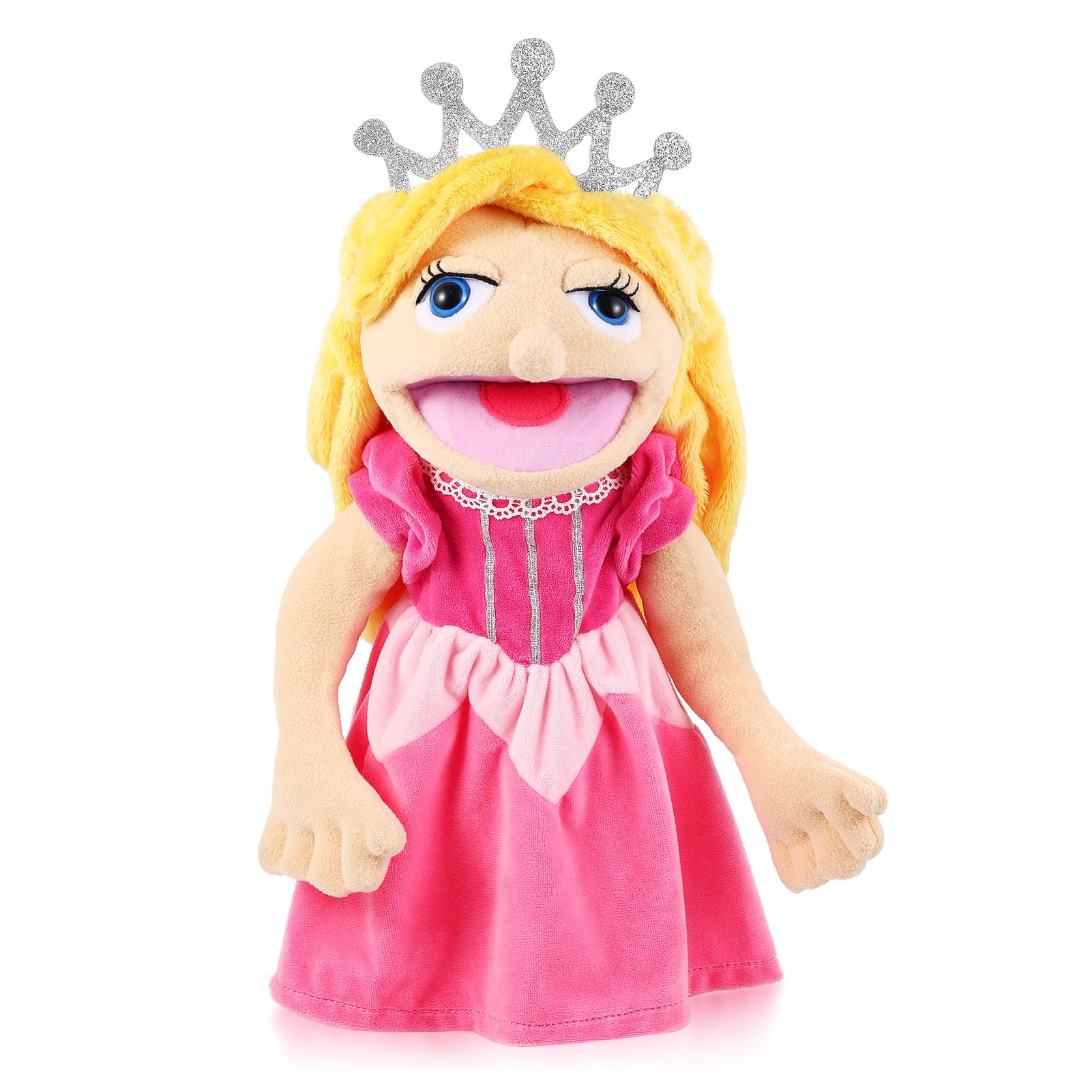 Role Play Hand Puppets Hand Plush Chef Doctor Fireman Pirate Detective Athlete N