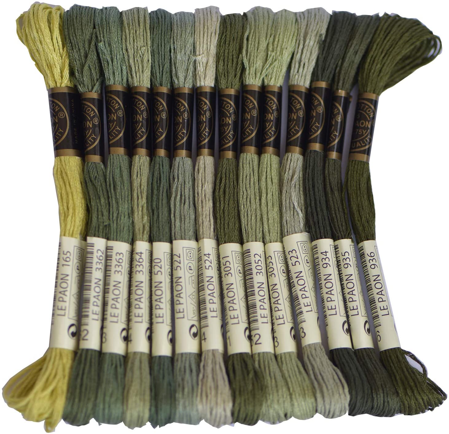 Premium Rainbow Color Embroidery Floss - Cross Stitch Threads - Friendship Brace