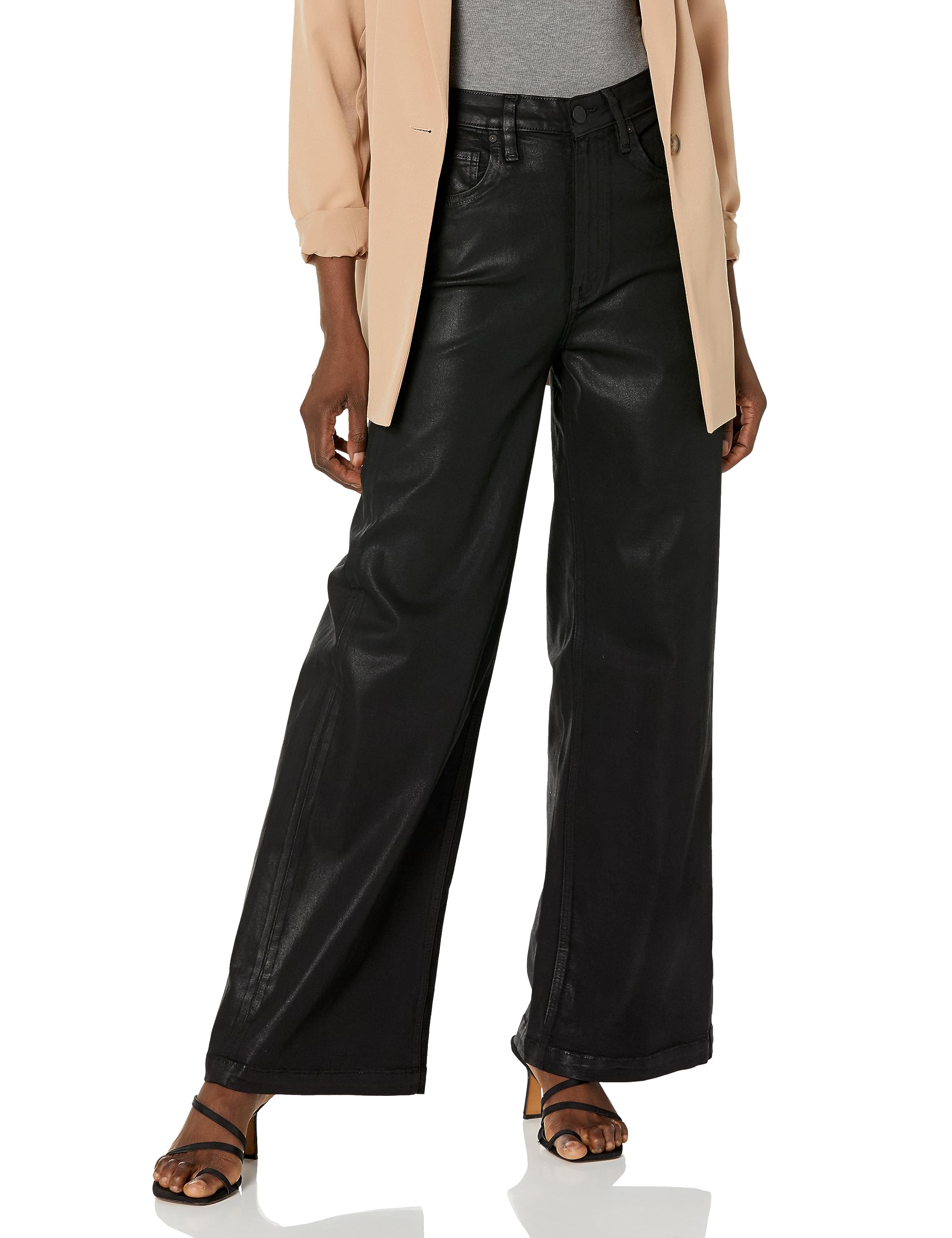 Hudson James Women's Jeans with High Waistband and Wide Leg