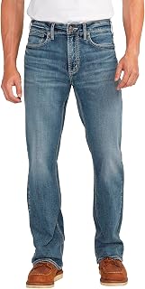 Silver Jeans Co. Mens Craig Easy Fit Bootcut Jean