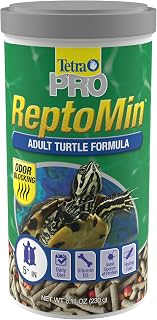 Tetra ReptoMin Pro Sticks Floating Food for Adult Aquatic Turtles, 8.11 oz | For Adult Aquatic Turtles 5" And Up, Good Source of Protein & Vitamin D3 For Healthy Immune System, Odor-Blocking Technology