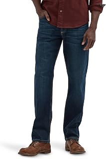 Wrangler Mens Free-to-Stretch Relaxed Fit Jean