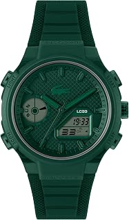 Lacoste Watch LC33 Collection Analog-Digital Multifunction Quartz Watch with Silicone Bracelet - Available for Men and Women