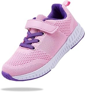 Santiro Kids Sneakers Boys Sock Shoes Breathable Slip on Shoes for Girls Fashion Lightweight Running Shoes
