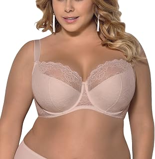 Gorsenia K357 Blanca Feminin Semi-Padded Bra Top Quality Piece of the Set (Ceonvenantes Panties Available) - Made in EU