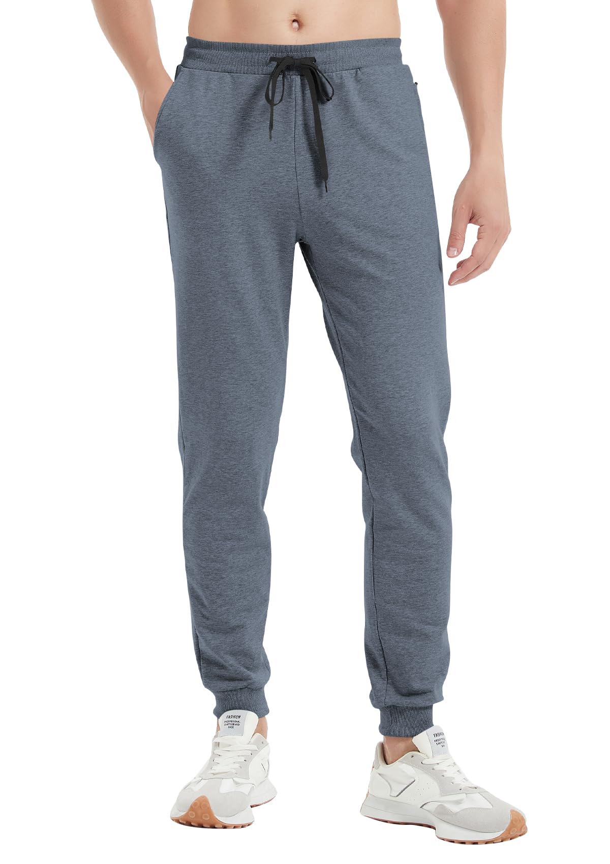32/34/36/38/40 Long Inseam Mens Tall Sweatpants Joggers Regular Fit Workout