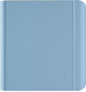 Kobo Libra Colour SleepCover Case | Dusk Blue Stylus Notebook | Sleep/Wake Technology | Built-in 2-Way Stand | Vegan Leather | Compatible with 7” Kobo Libra Colour eReader