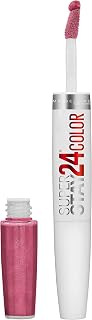Maybelline Super Stay 24, 2-Step Liquid Lipstick Makeup, Long Lasting Highly Pigmented Color with Moisturizing Balm, Blush On, Pink, 1 Count