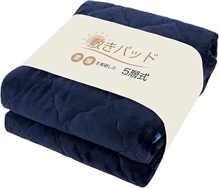 fuwawa Biancheria da letto, Queen, per l'inverno, lenzuola, caldo, tipo a 5 strati, realizzato con imbottitura Teijin Mighty Top, imbottitura in flanella, antibatterico, resistente agli odori