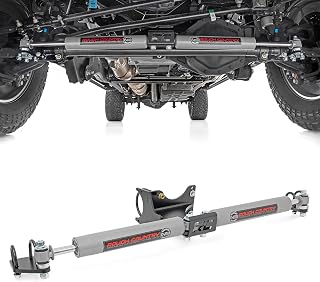 Rough Country N3 Dual Steering Stabilizer for 05-24 Ford Super Duty - 8749130