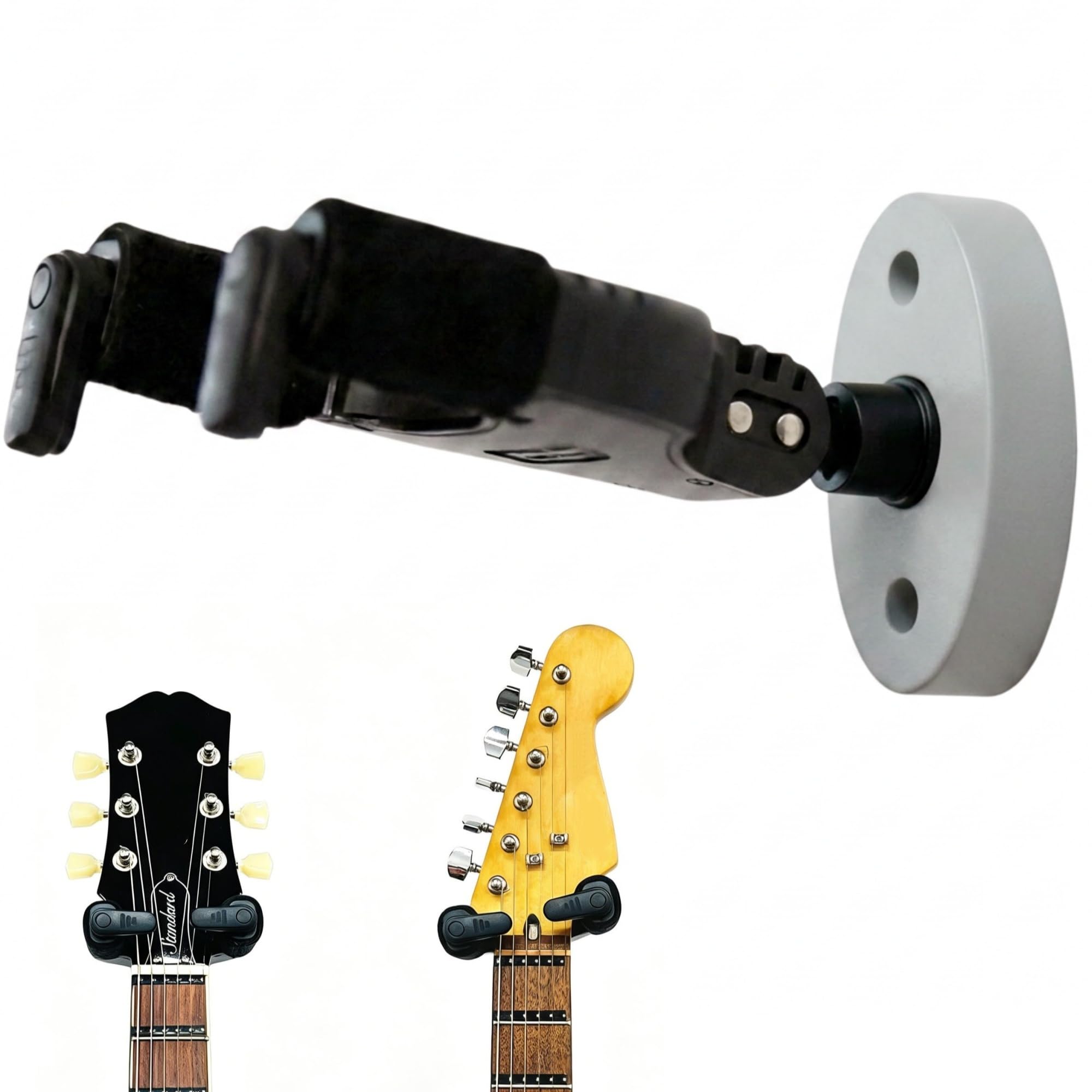 Wooden Guitar Wall Mount for Acoustic Electric Classical Guitars Bass etc,Profes