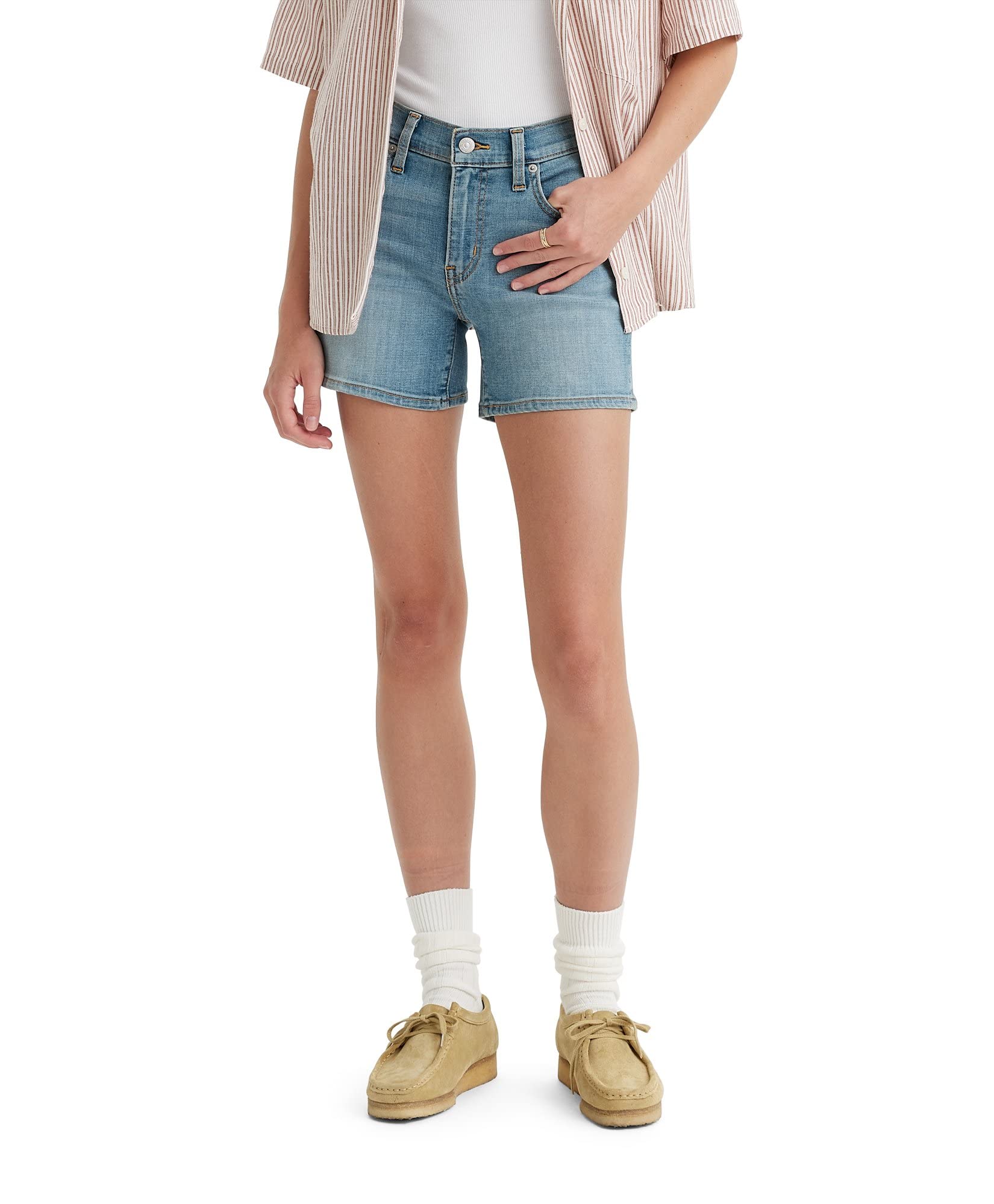 Levi's Womens Mid Length ShortsShorts