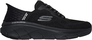 Skechers D'lux Men's Walker 2.0 Rezinate Slip-On Shoes