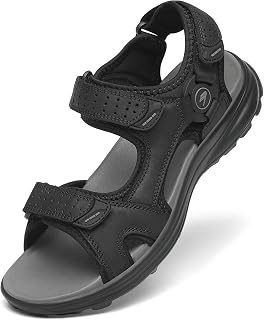 FLARUT Men's Athletic Sandals Hiking Open Toe Walking Water Shoes