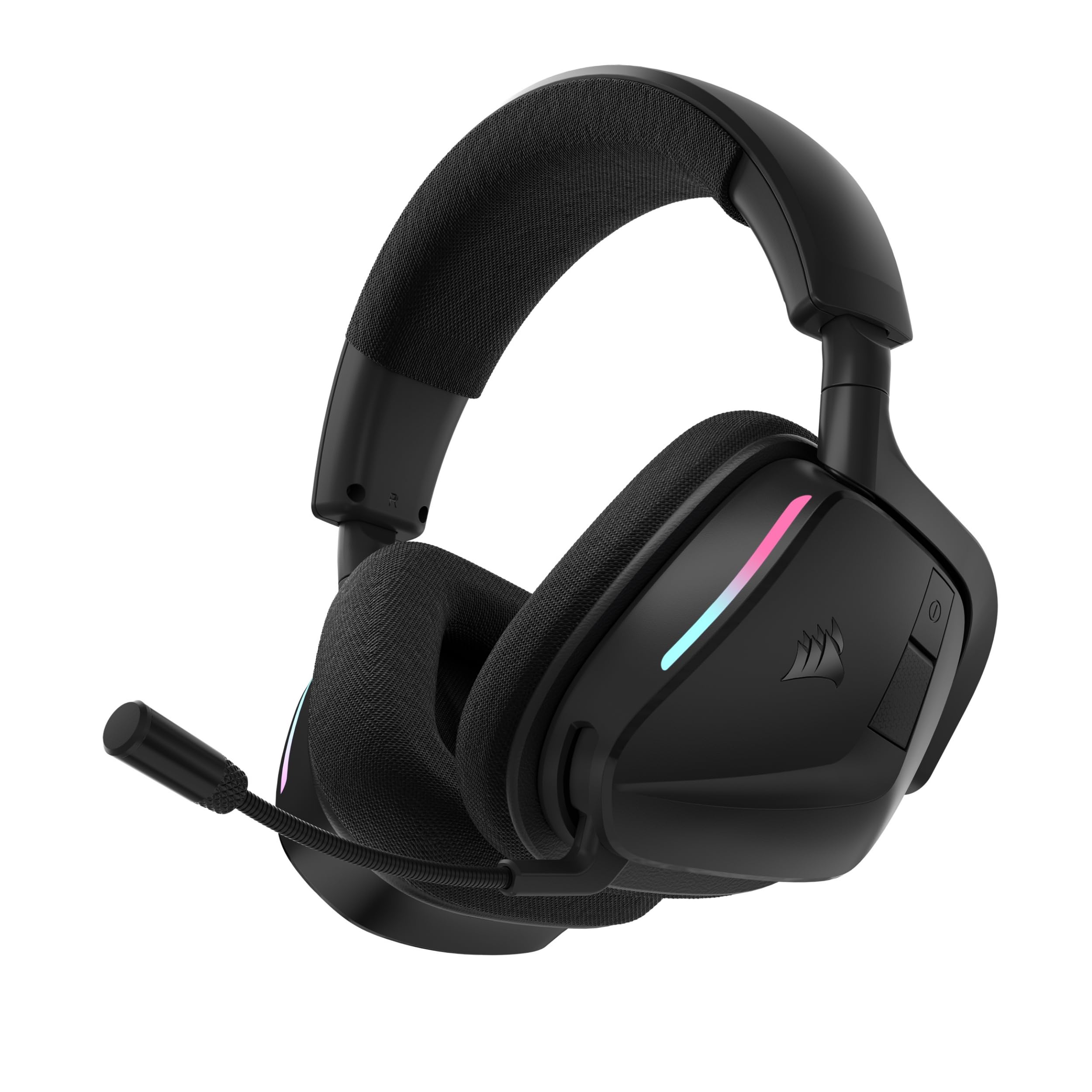 CORSAIR Void v2 Wireless Bluetooth PC PS5 Switch Gaming Headset – Black | Clear 