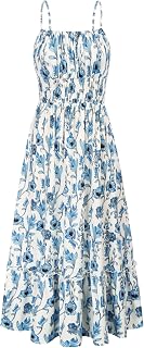 GRACE KARIN Summer Dresses for Women 2026 Vacation Boho Maxi Sundress
