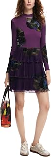 Desigual Women's Woman Knit Dress Long Sleeve