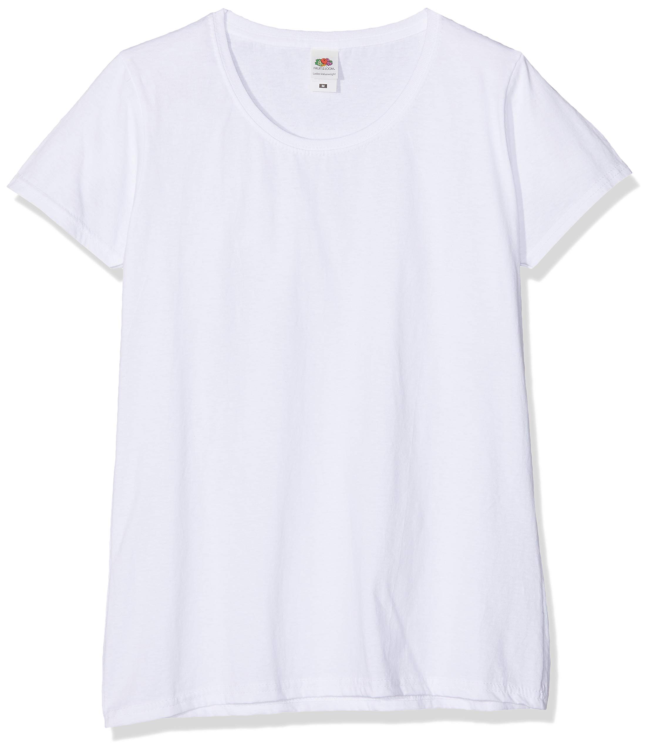 Fruit of the Loom Women's T-Shirt Lady-fit Valueweight Tee, 3 Pack