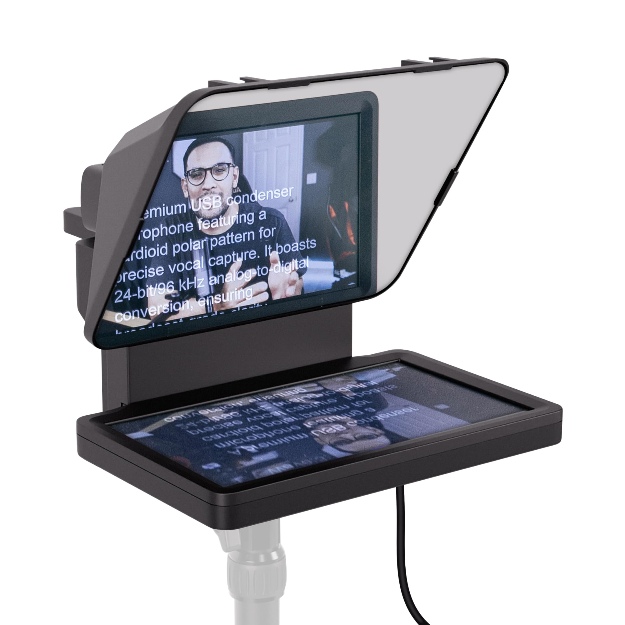 Elgato Prompter, Teleprompter with Built-in Screen | Drag-and-drop display, Supp