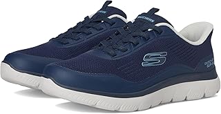 Skechers Summits Leyter Men's Low Trainers Textile / Synthetic Black
