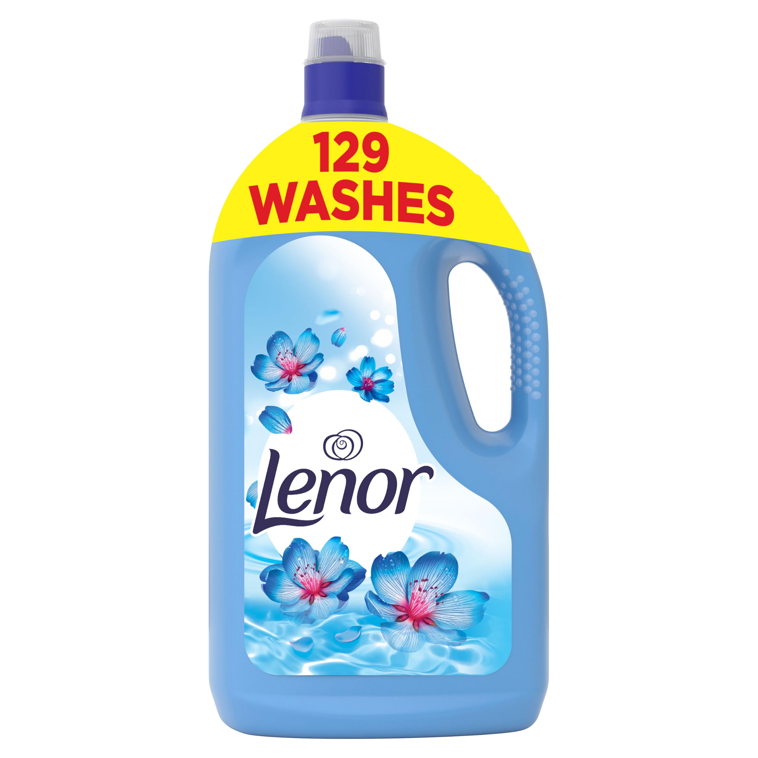 Lenor Fabric Conditioner, Spring Awakening, 129 Washes | Long Lasting Freshness 