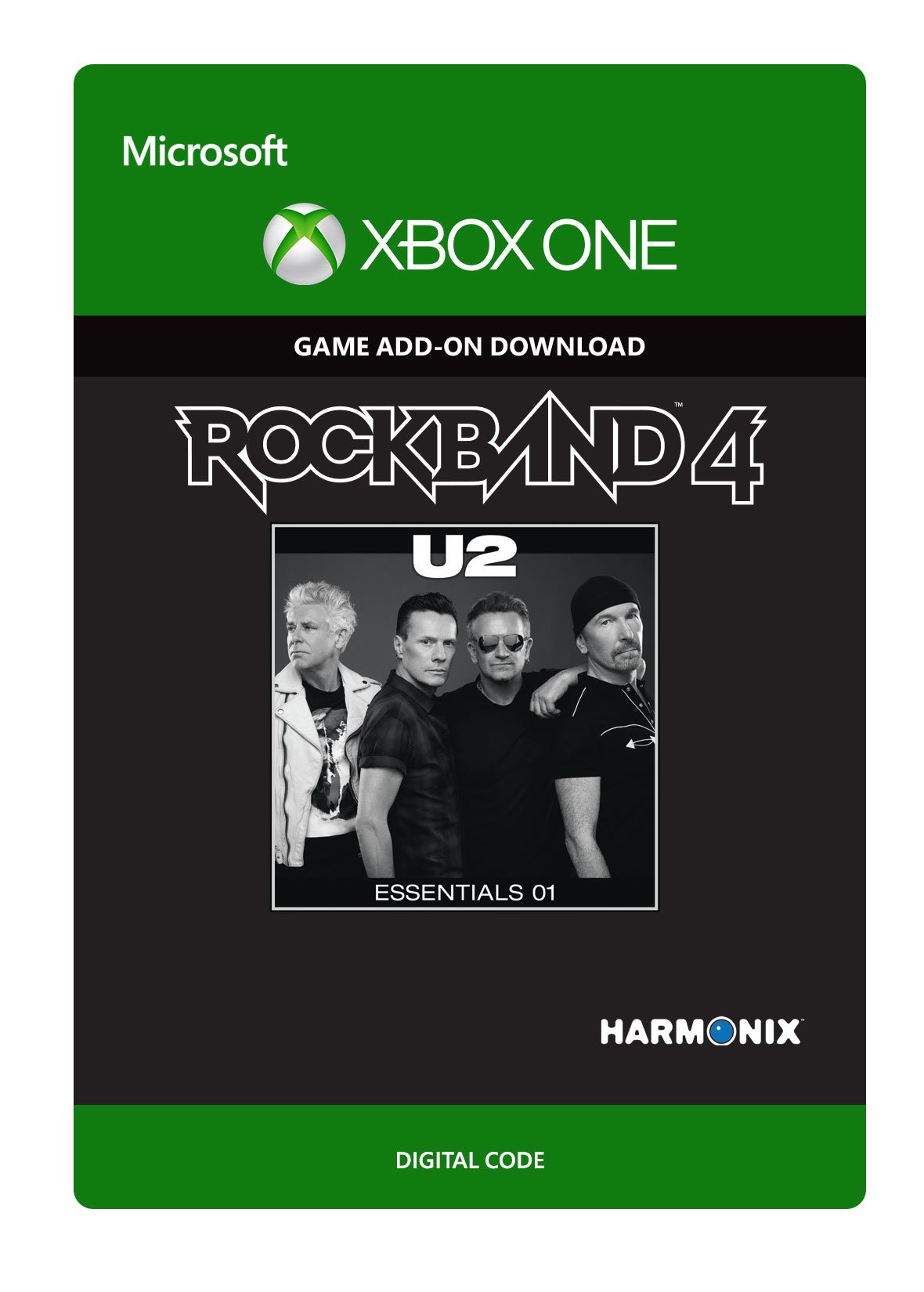 ROCK BAND 4: U2 ESSENTIALS PACK 01 [Xbox One - Download Code]