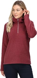 Regatta Solemn Women's Half Zip Symmetry Fleece Outdoors Summer Jacket (Pack of 1)
