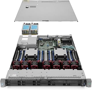 HP ProLiant DL360 G9 8-Bay SFF Server 2.60Ghz 20-Core 64GB RAM + 3.6TB HDDs (Renewed)